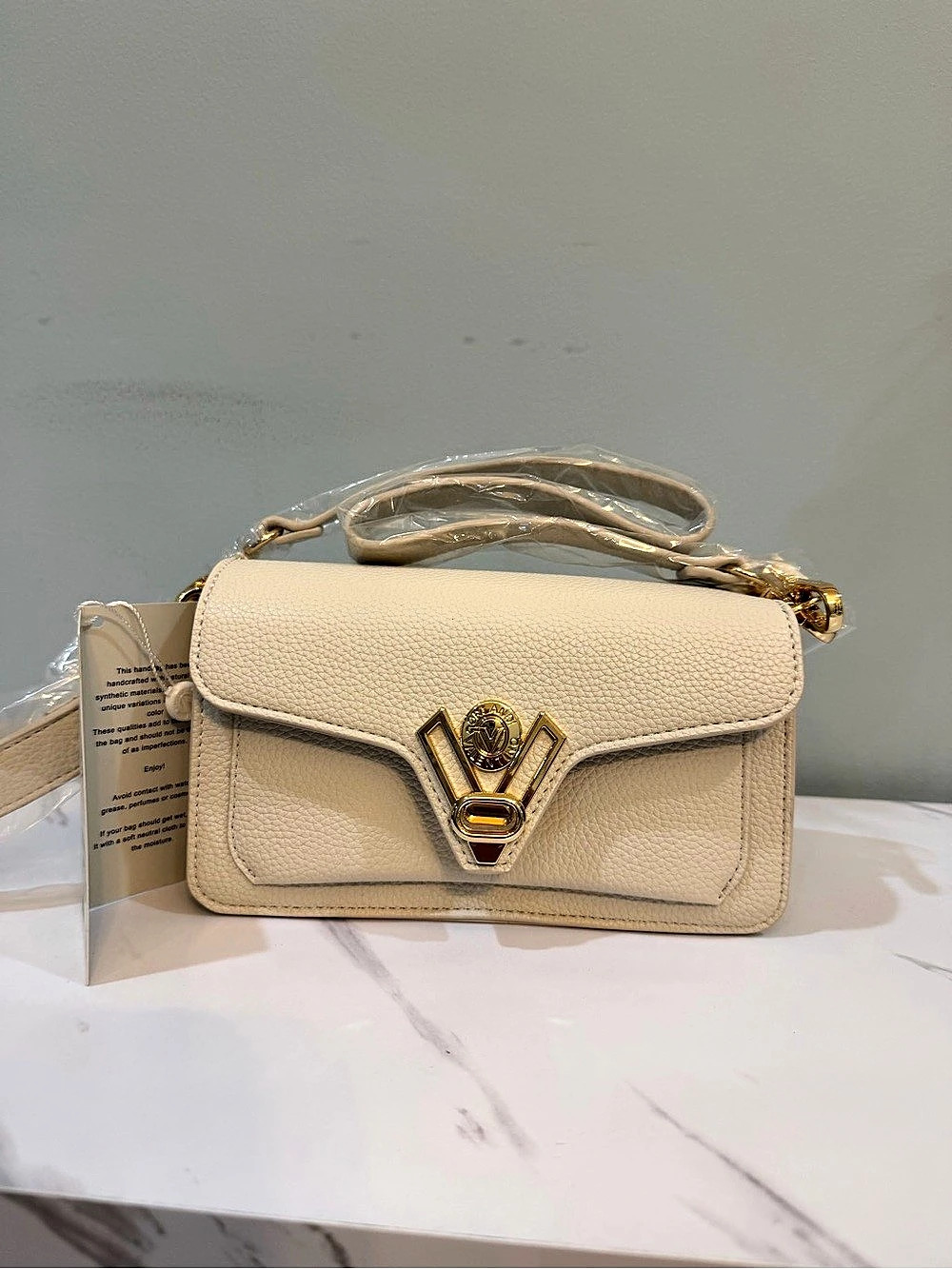 Valentino Orlandi Crossbody Bags White Size One Size
